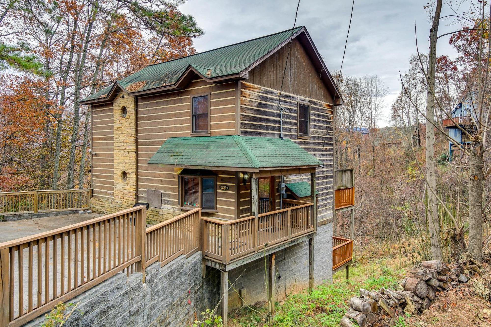 Pet-Friendly Gatlinburg Retreat With Hot Tub! Exterior foto